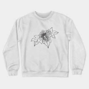 Oak-Leaf Hydrangea Crewneck Sweatshirt